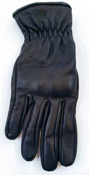 gants moto homologué KP1 femme demi saison cuir noir urbain vintage