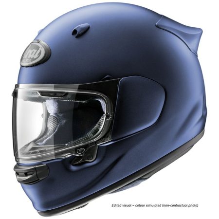 Casque-ARAI-QUANTIC-BLEU-MAT-casque-integral-moto-route-blue-elmo