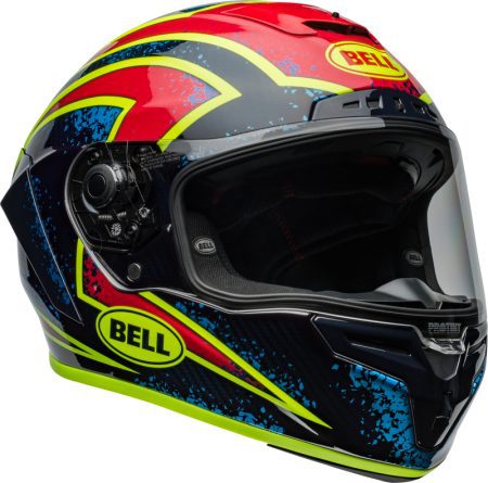 Casque-BELL-Race-Star-DLX-Flex-Xenon-Gloss-Blue-Retina-casque-moto-carbone-bleu-casque-route-piste-elmo
