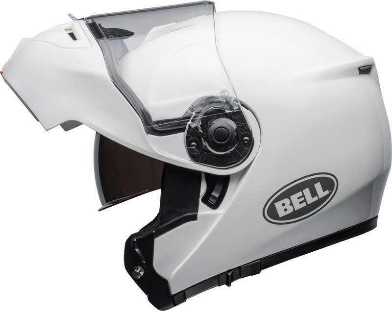 Casques Bell Mag-9 - Blanc nacré brillant - Atelier Motosport