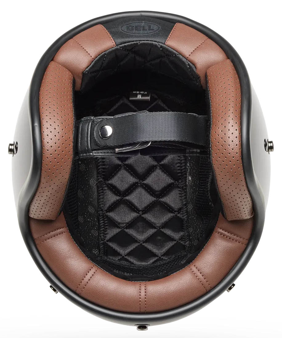 casque-bell-custom-500-flake-rootbeer-jet-paillettes-marron-moto-scooter-vintage-Elmo-Paris