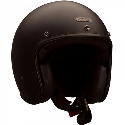 casque jet noir brillant Seventies Helmets - Custom Legend